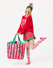 String Lights Gifting Tote, Multi