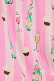 PJ Salvage- Cupcakes & Champagne Flannel Pajama Pants