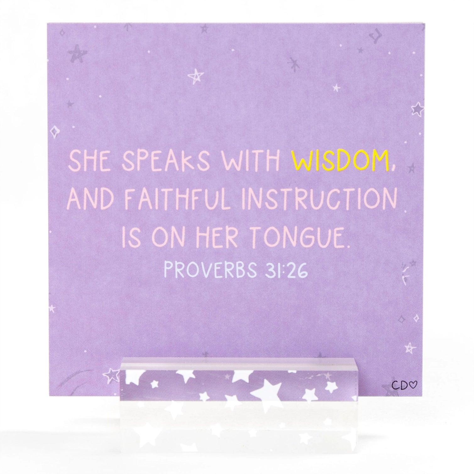 Verses For Teachers - Bible Verses Card Set