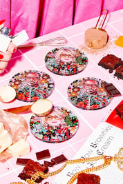 Tart by Taylor Best Buds Coasters - Set of 4