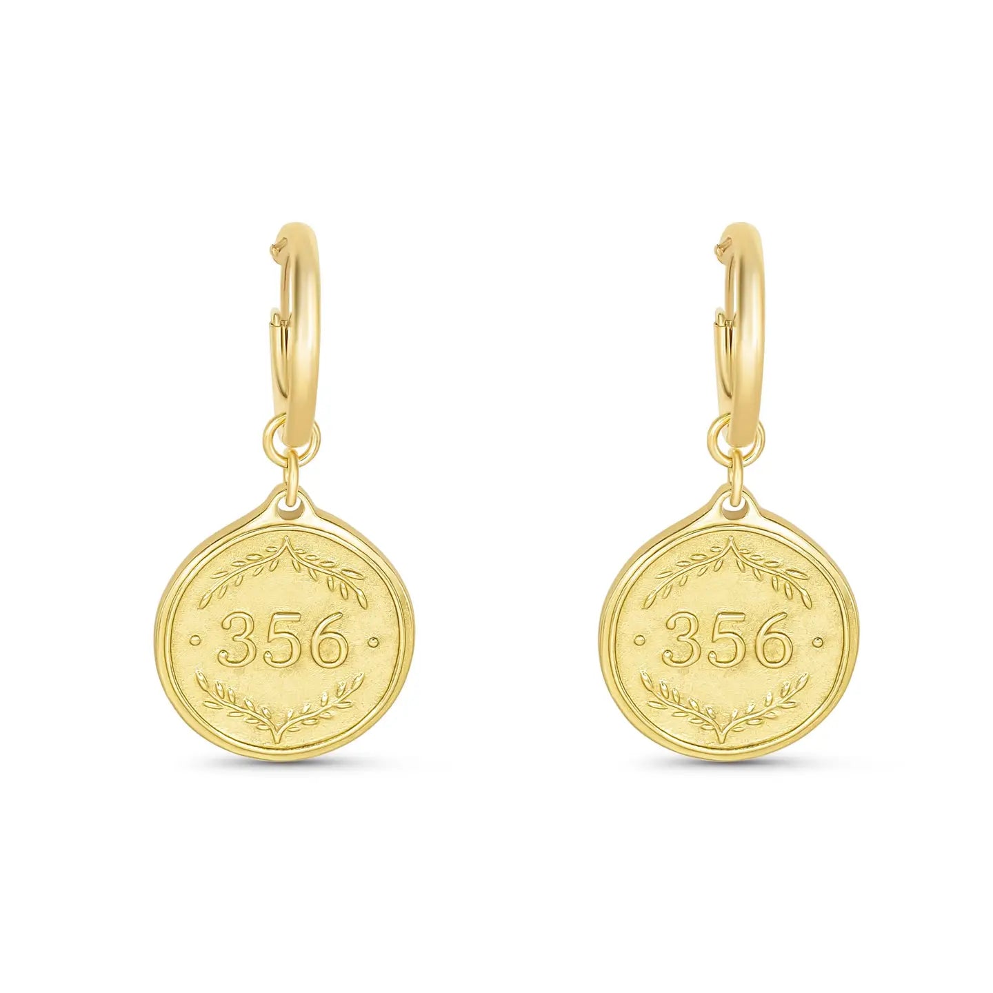 Hoop Earrings - Proverbs 3:5-6