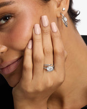 She's on Point Lasso Ring - Silver