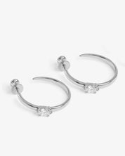 She’s on Point Hoops - Silver 1”