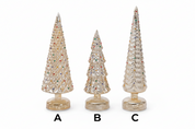 Jewel Twinkle Glass Trees 3 Styles