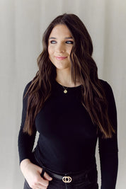 Petite Pendant Necklace / Medium 22" Philippians 4:6-7