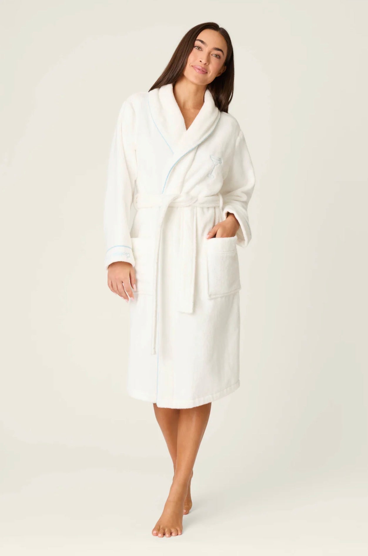 Playful Terry Happy Hour Robe