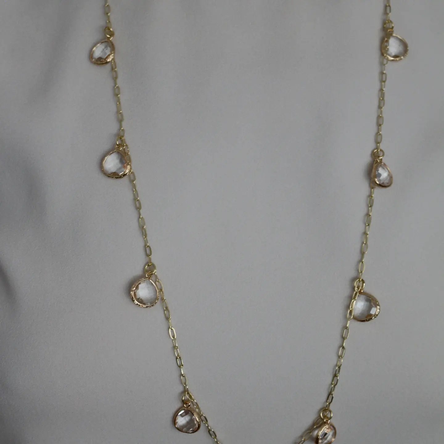 Eternity Necklace - Teardrop
