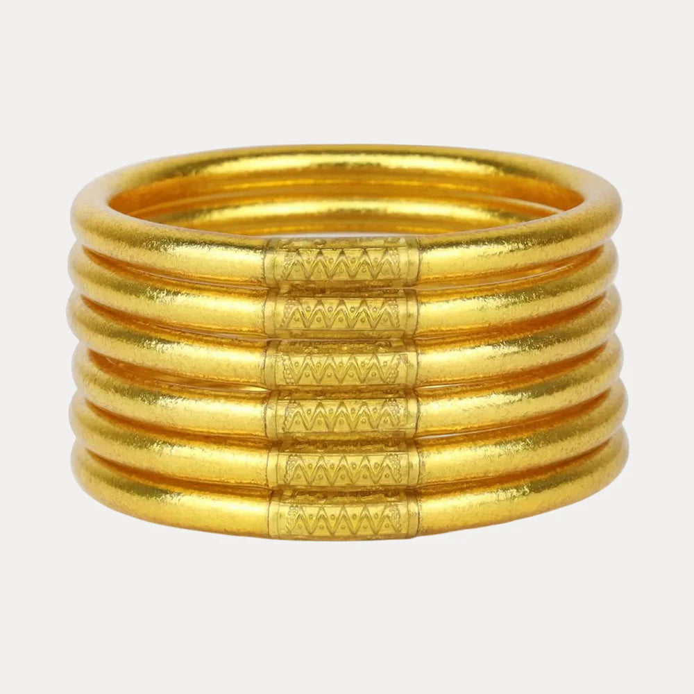 Budha Girl - Gold AWB Set of 6 Serenity Prayer