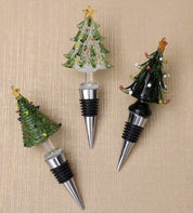 Glass Tree Bottle Stopper in Gift Box