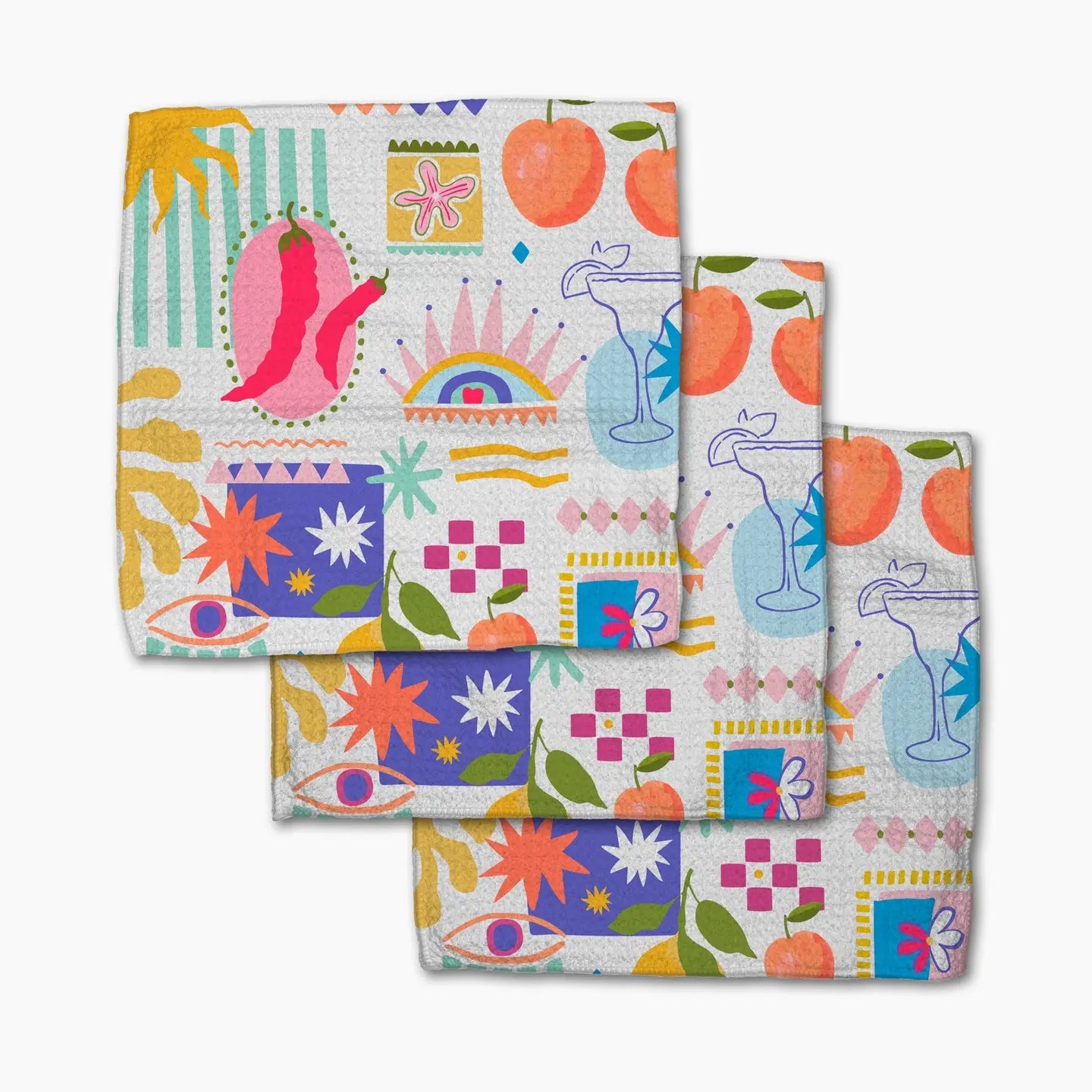 Dishcloth Set - Italian Picnic
