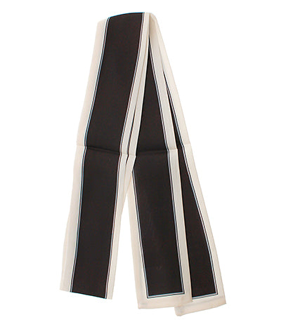 Line Border Twilly Scarf