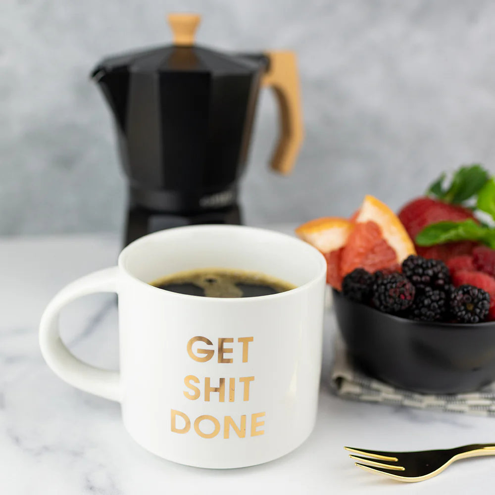 Mug Get Sh*t Done Gold Foil