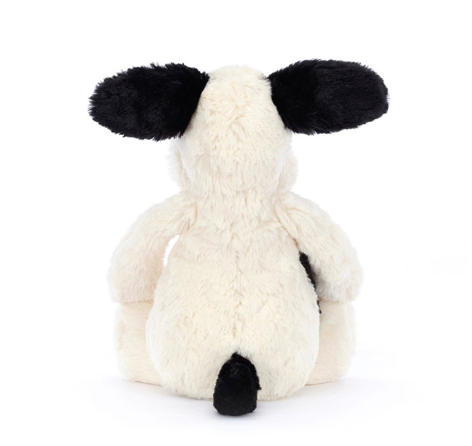 Bashful Black & Cream Puppy