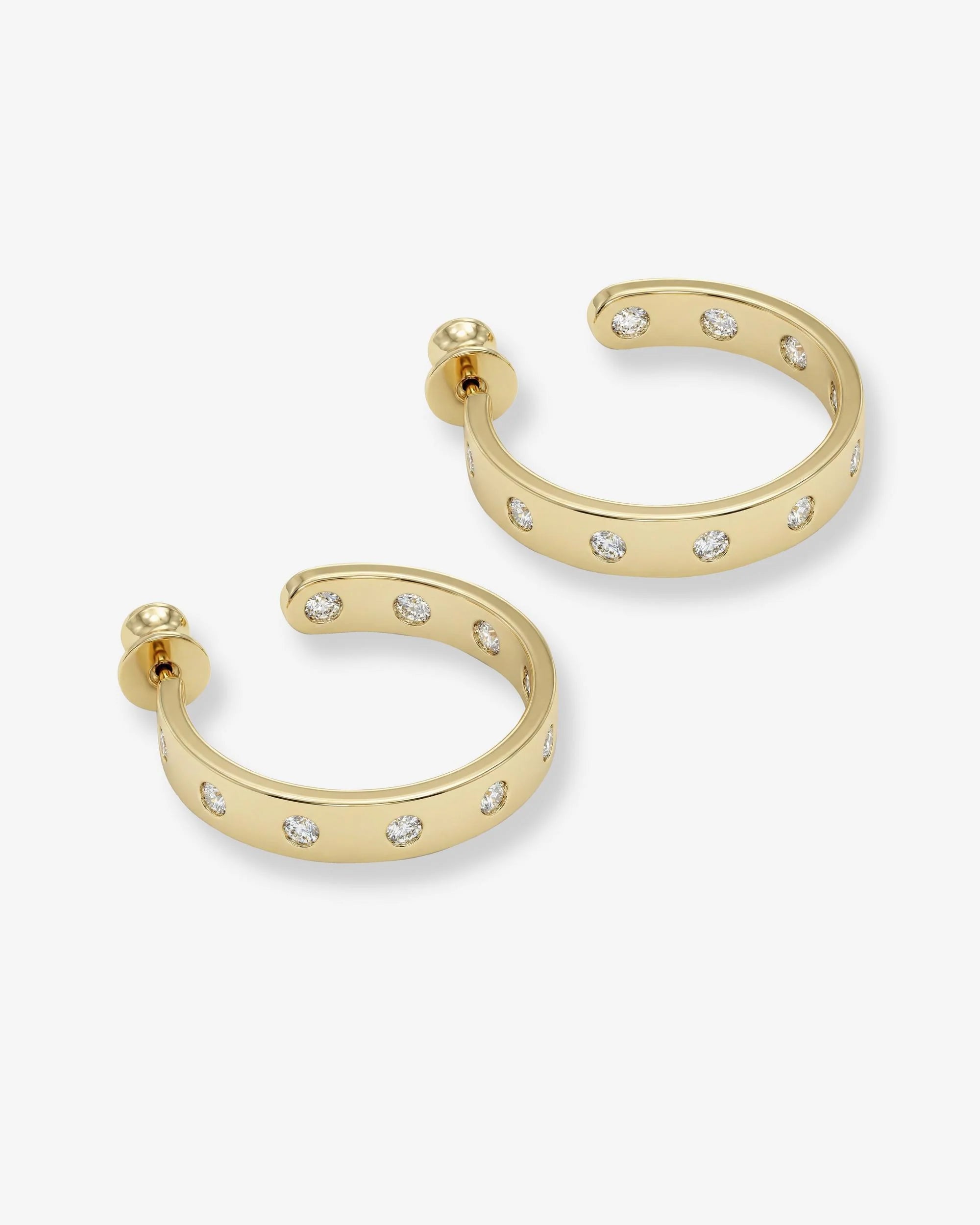 Ashley Rodeo Hoops 1"- Gold
