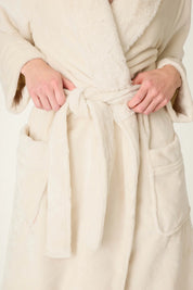 Luxe Plush Natural Robe
