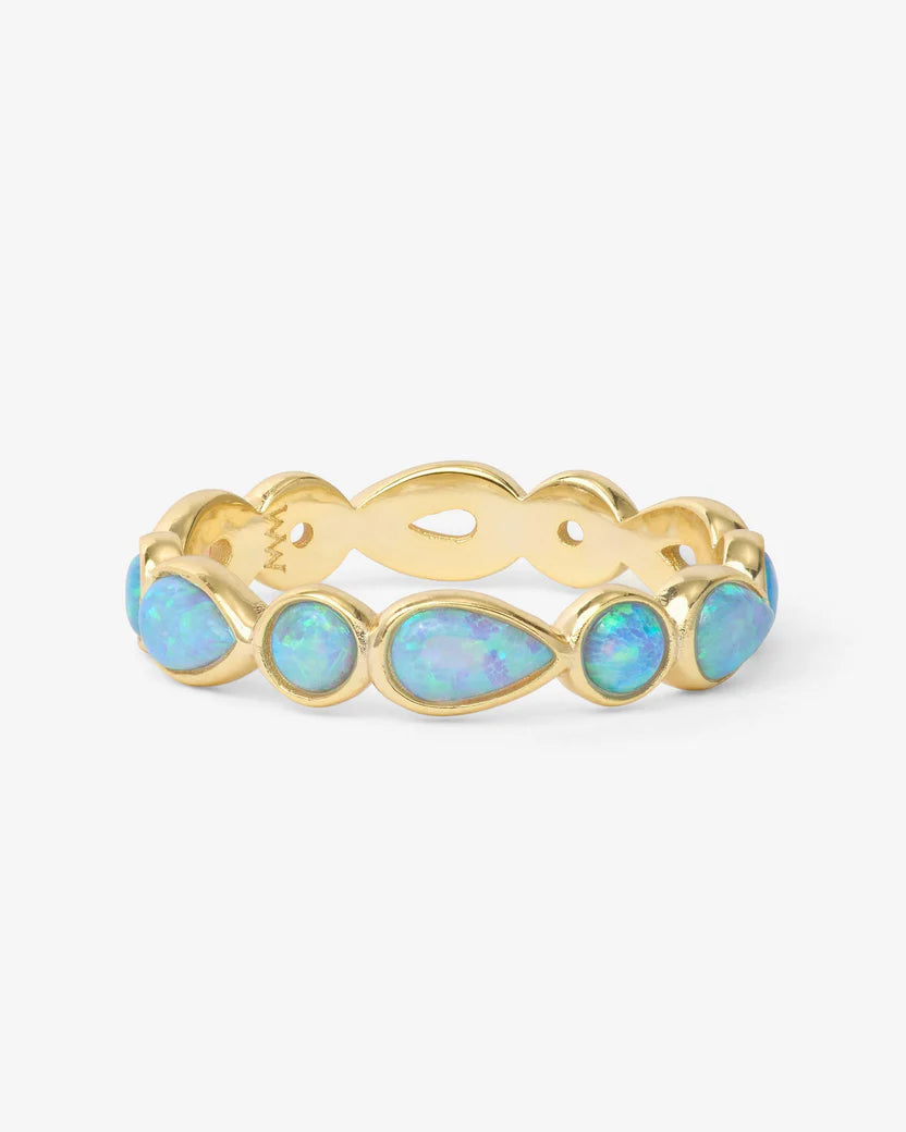 Isla Ring - Blue Opal