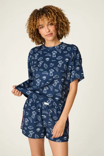 PJ Salvage Short Sleeve Tee - Bonjour Babe