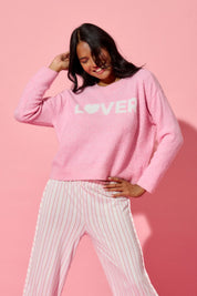 PJ Salvage Long Sleeve- Feeling Loved "Lover" Snuggle Sweater