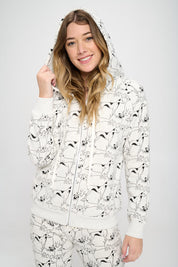 Zip Up Hoodie - Dog