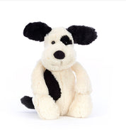 Bashful Black & Cream Puppy