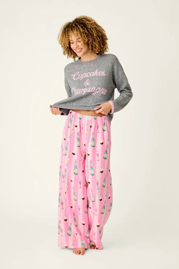 PJ Salvage- Cupcakes & Champagne Flannel Pajama Pants