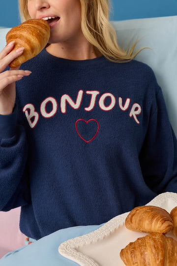 PJ Salvage Boucle Sweater - Bonjour Babe