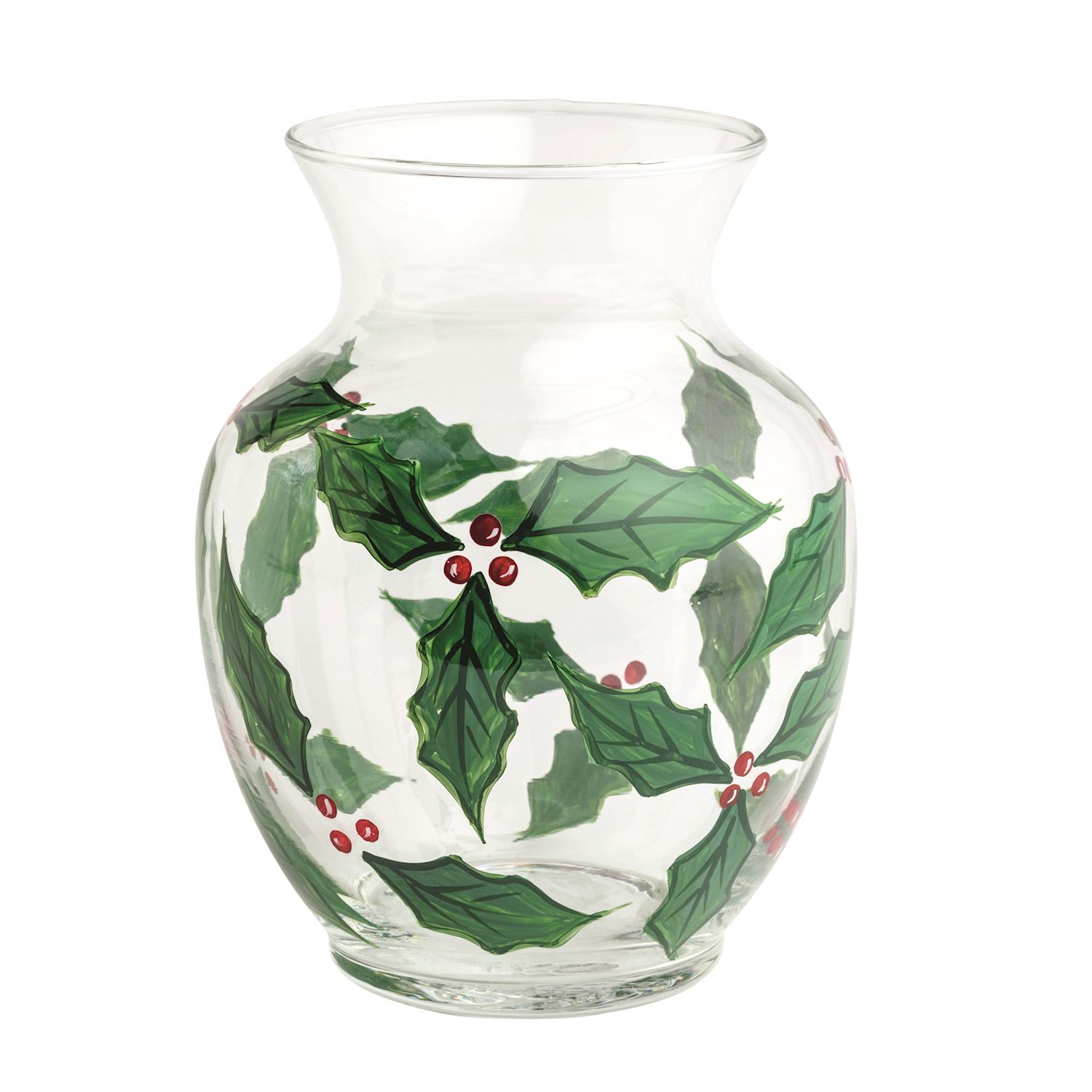 Holly Glass Vase- Large