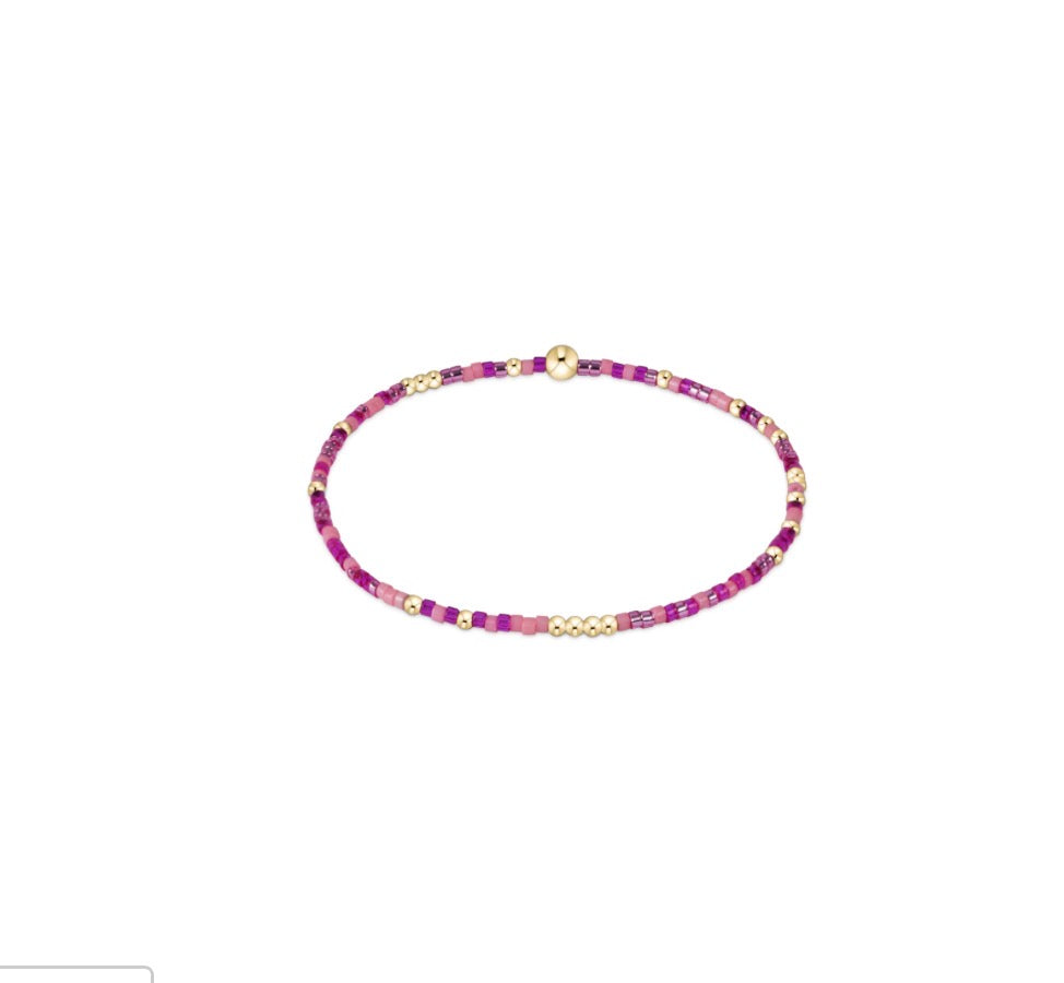 Hope Unwritten Bracelet-Back to the Fuchsia
