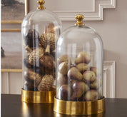 Small Gold & Bronze Textured Resin Acorn