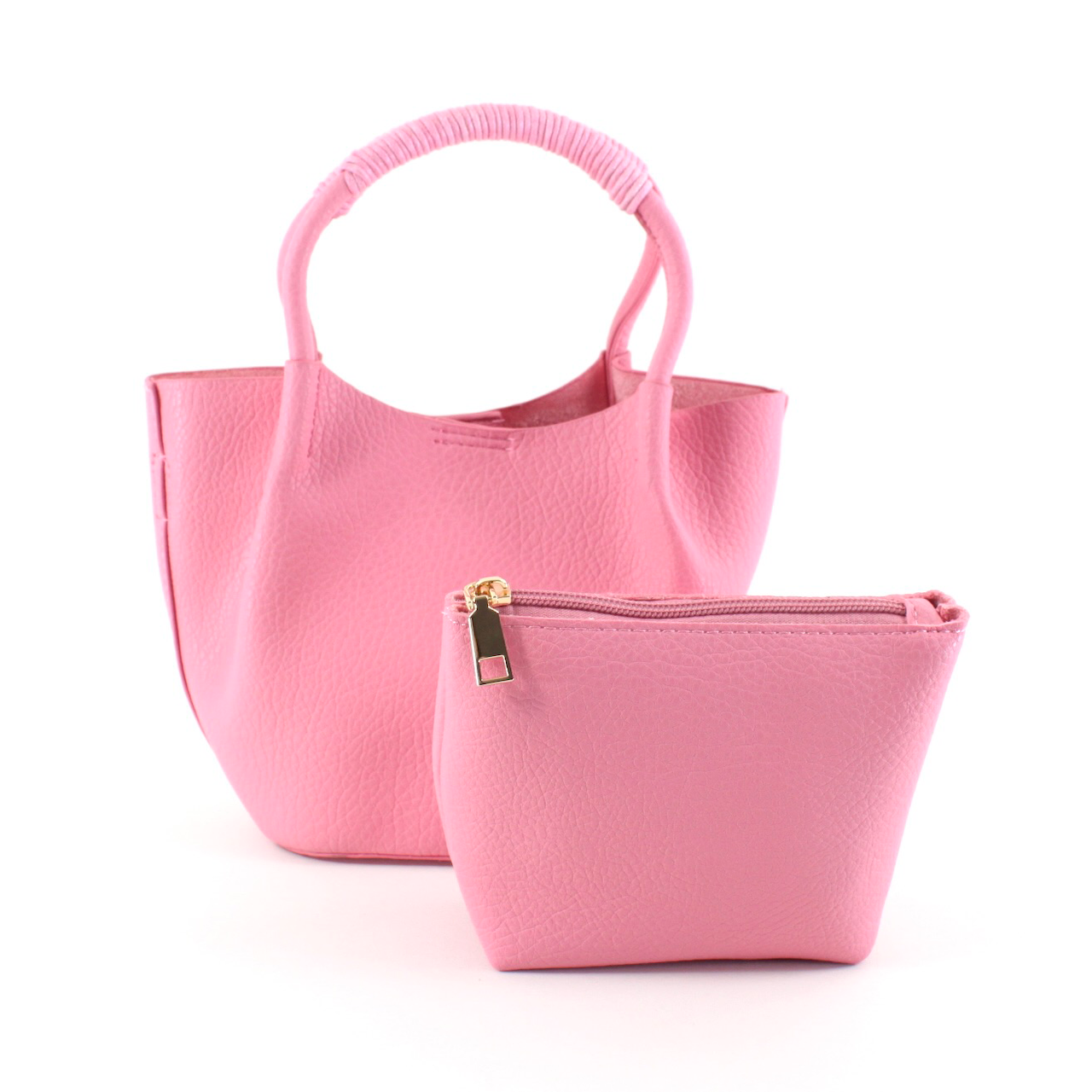 Tote- Pink / Vegan Leather