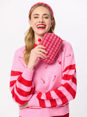 Candy Cane Relaxed Sweater