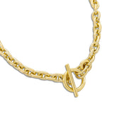 Oval Chain Toggle Necklace