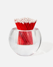 Tart by Taylor Round Match Striker - Candy Cane Matches