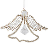 Seed Bead Wire Angel Ornaments with Rhinestones - Assorted Styles