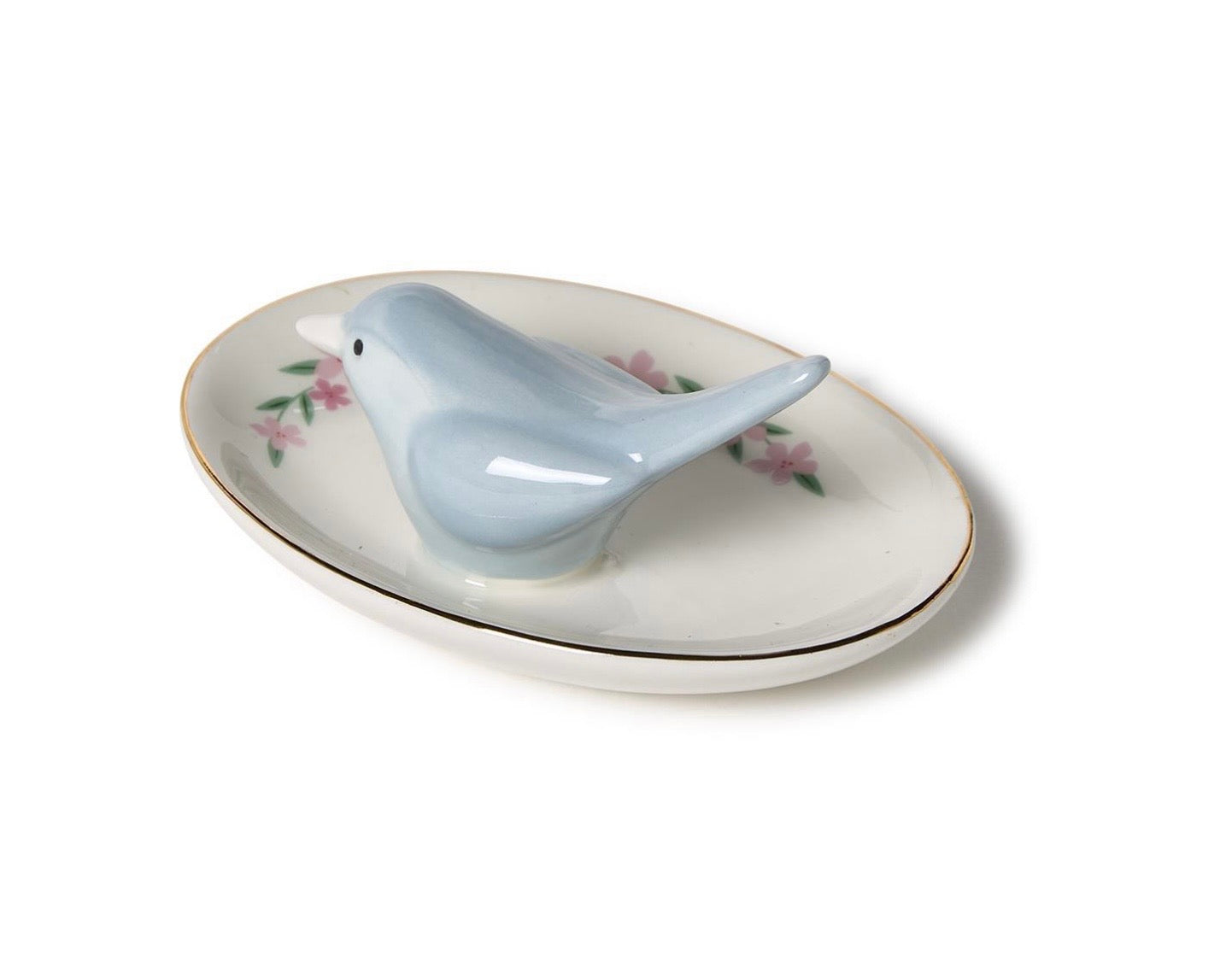 Ring Holder & Trinket Dish - Bluebird