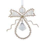 Seed Bead Wire Angel Ornaments with Rhinestones - Assorted Styles