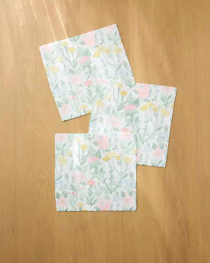 Dishcloth Set - Wildflowers in Bloom