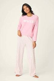 PJ Salvage Long Sleeve- Feeling Loved "Lover" Snuggle Sweater