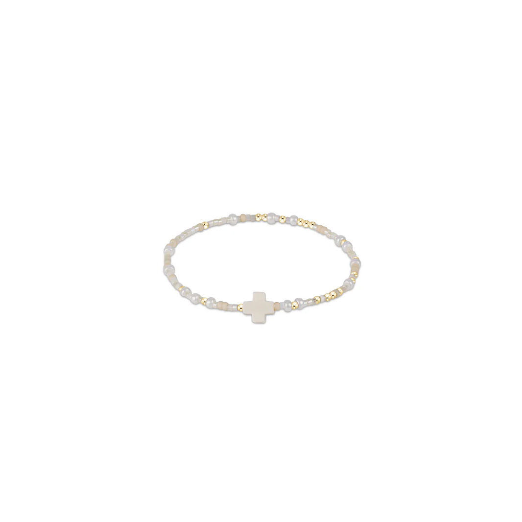 Egirl Hope Unwritten Signature Cross Bracelet- Oh Snow You Didn’t!