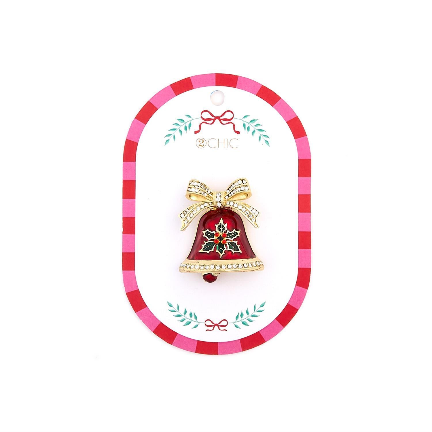 Holiday Brooch - Crystal Assorted