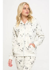 Zip Up Hoodie - Cat All Over