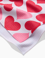 Tea Towel - Blushing Hearts