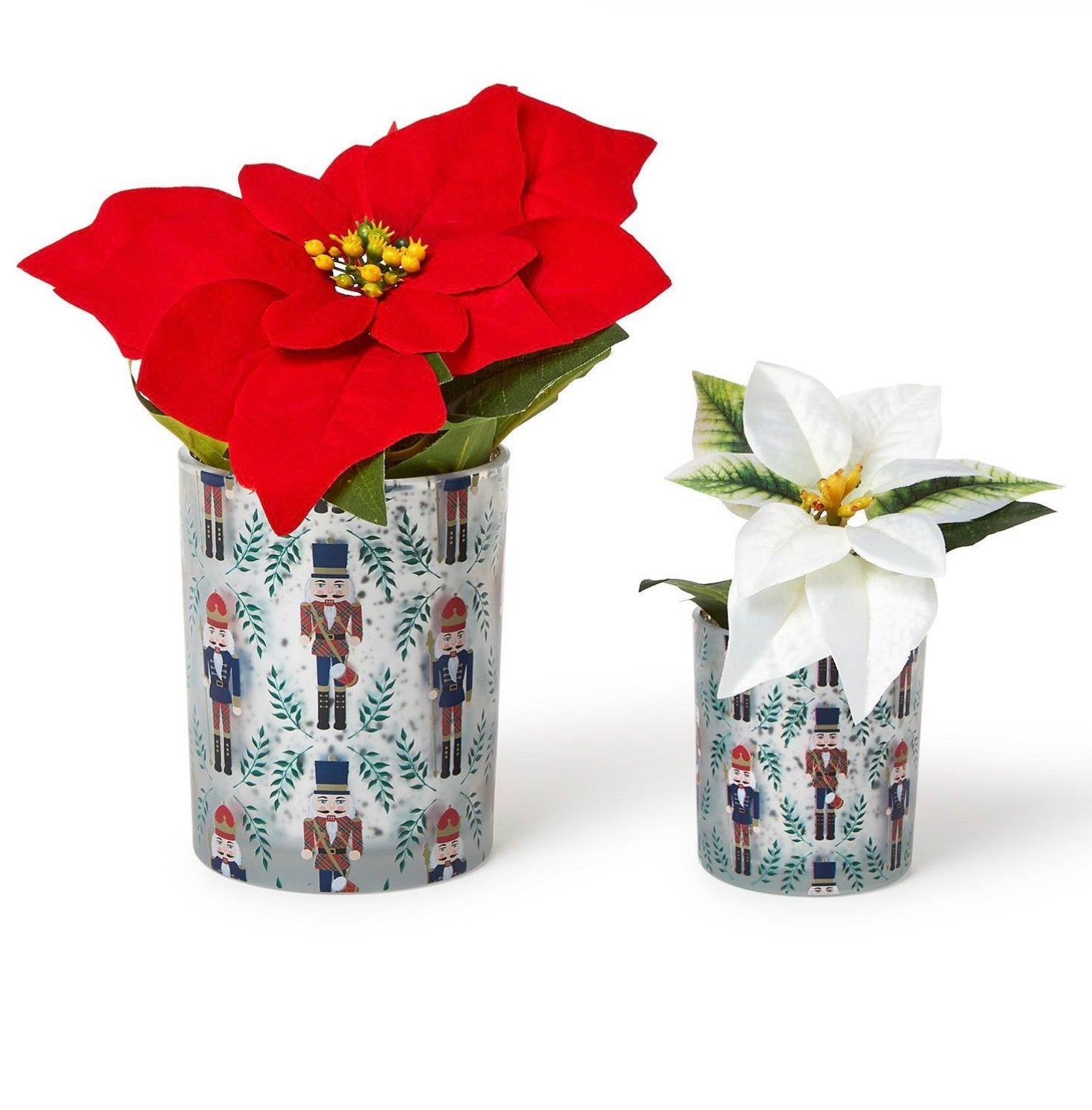 Nutcracker Votive Holders Set Of 3