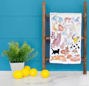 Kitchen Towel / Adorable Cats