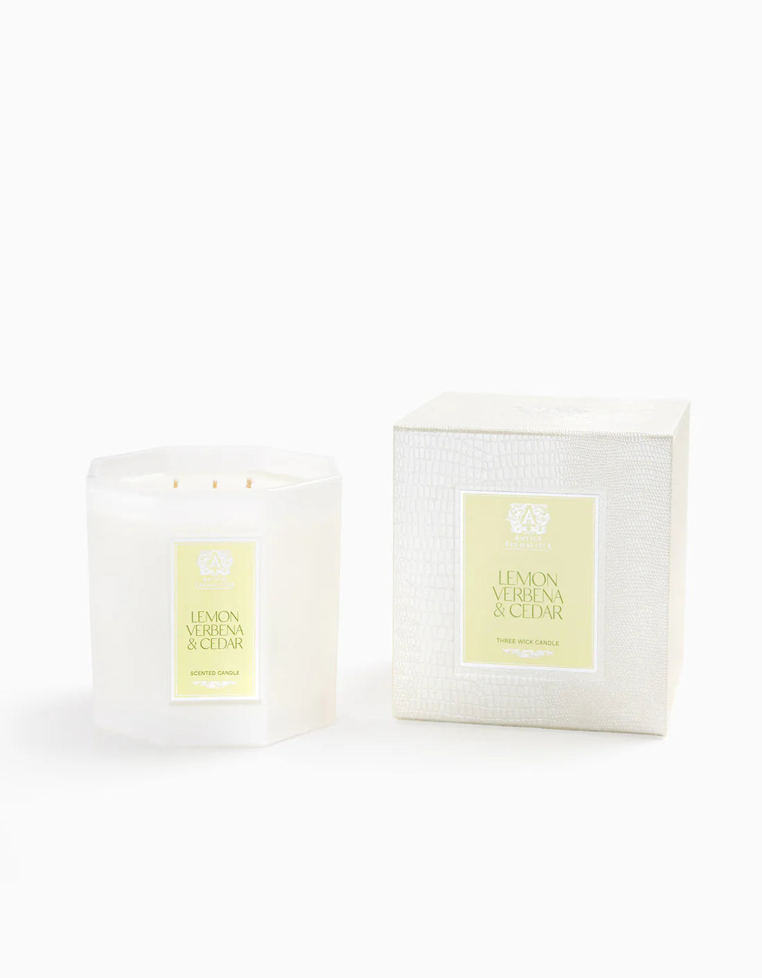 Lemon Verbena Cedar 3 Wick Oversized Candle