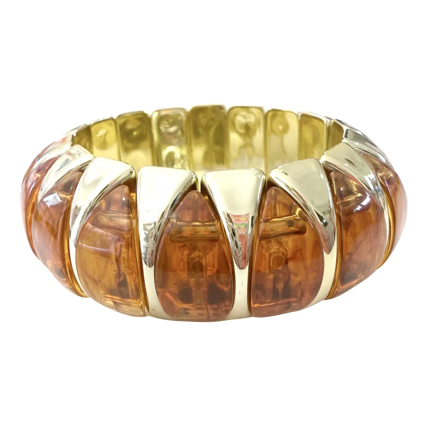 Jess Stretch Bracelet- Tortoise