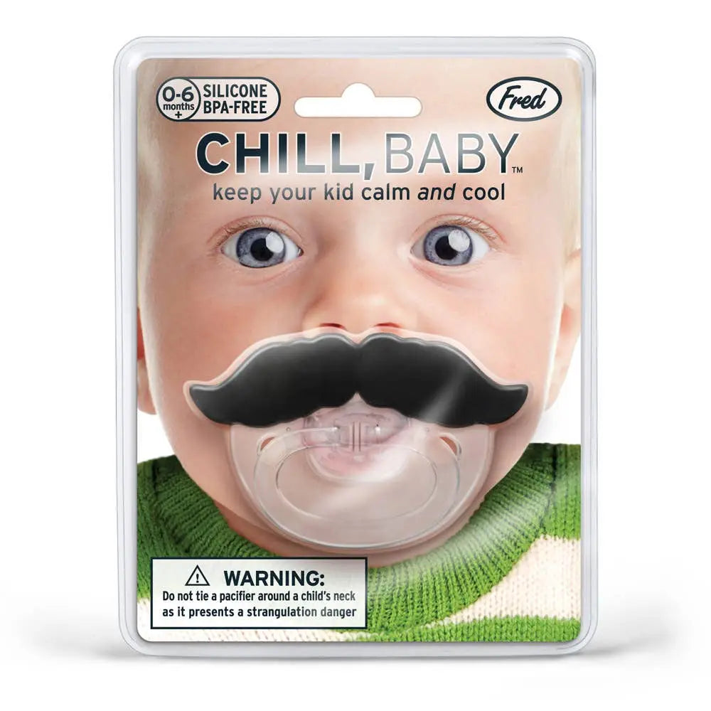 Baby Pacifier- Mustache