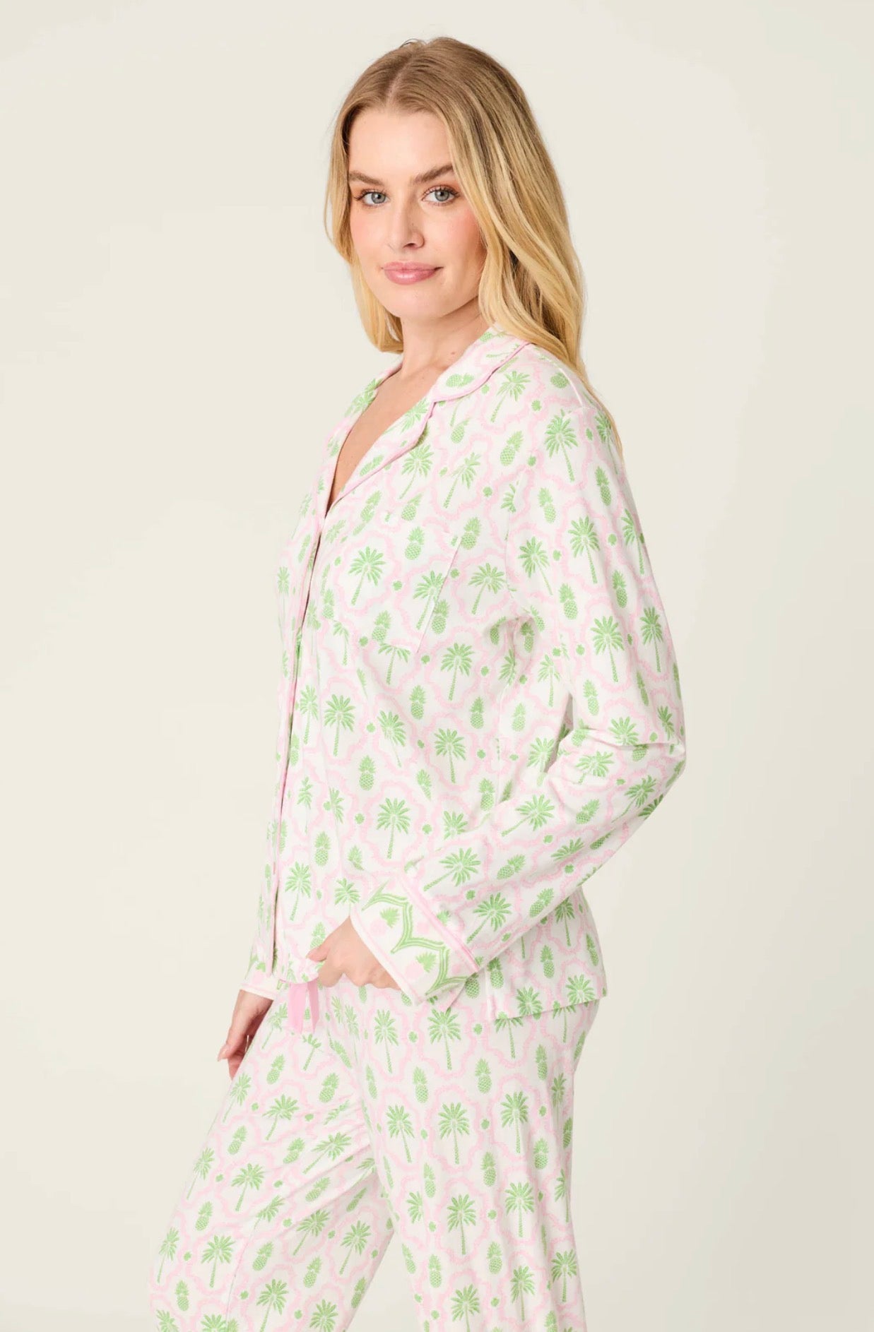 Playful Prints Island Time Long Sleeve Top