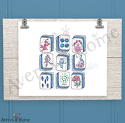 Frosted Glass / Mahjong Tiles