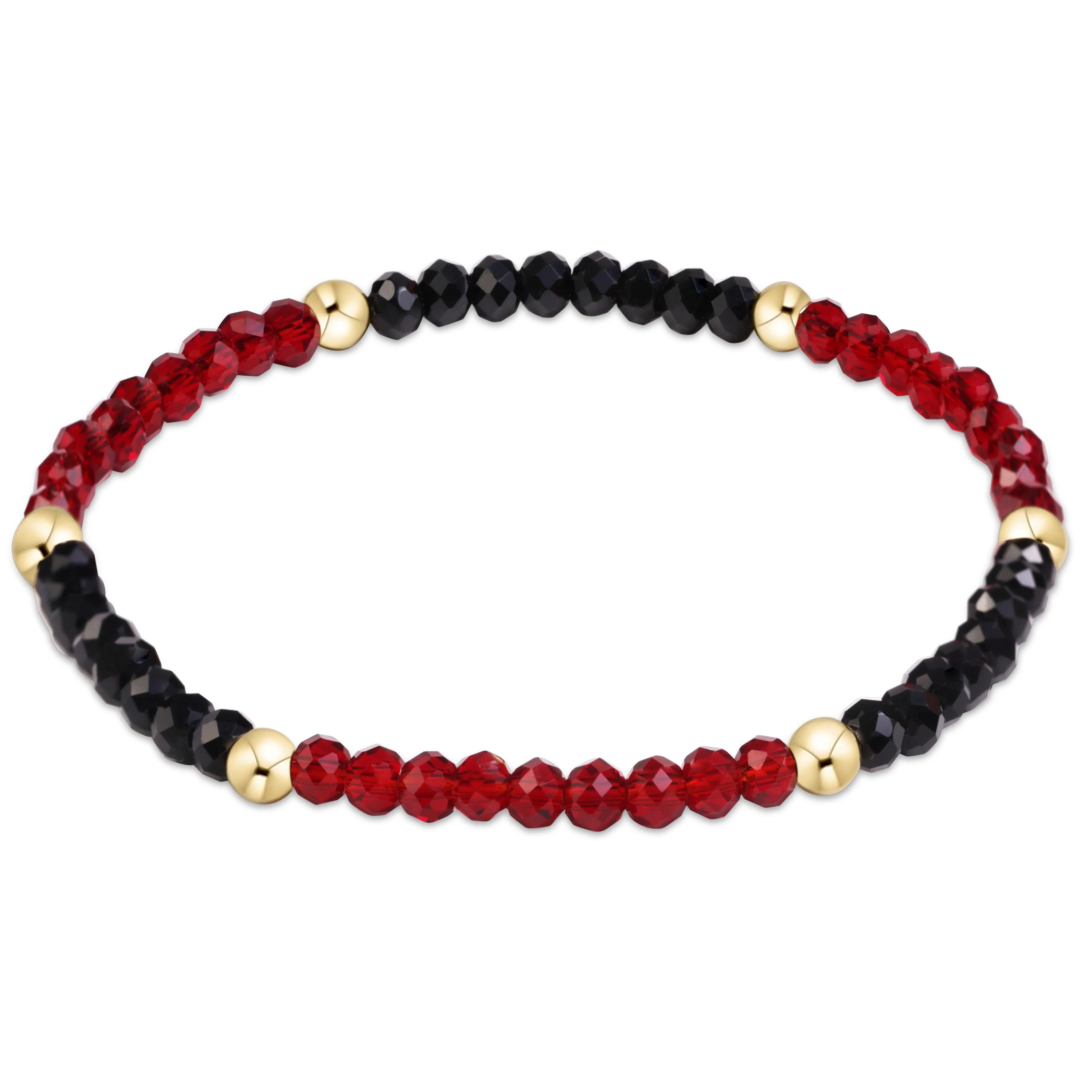 ENewton Gameday Flirty Presence Bracelet - Maroon & Black